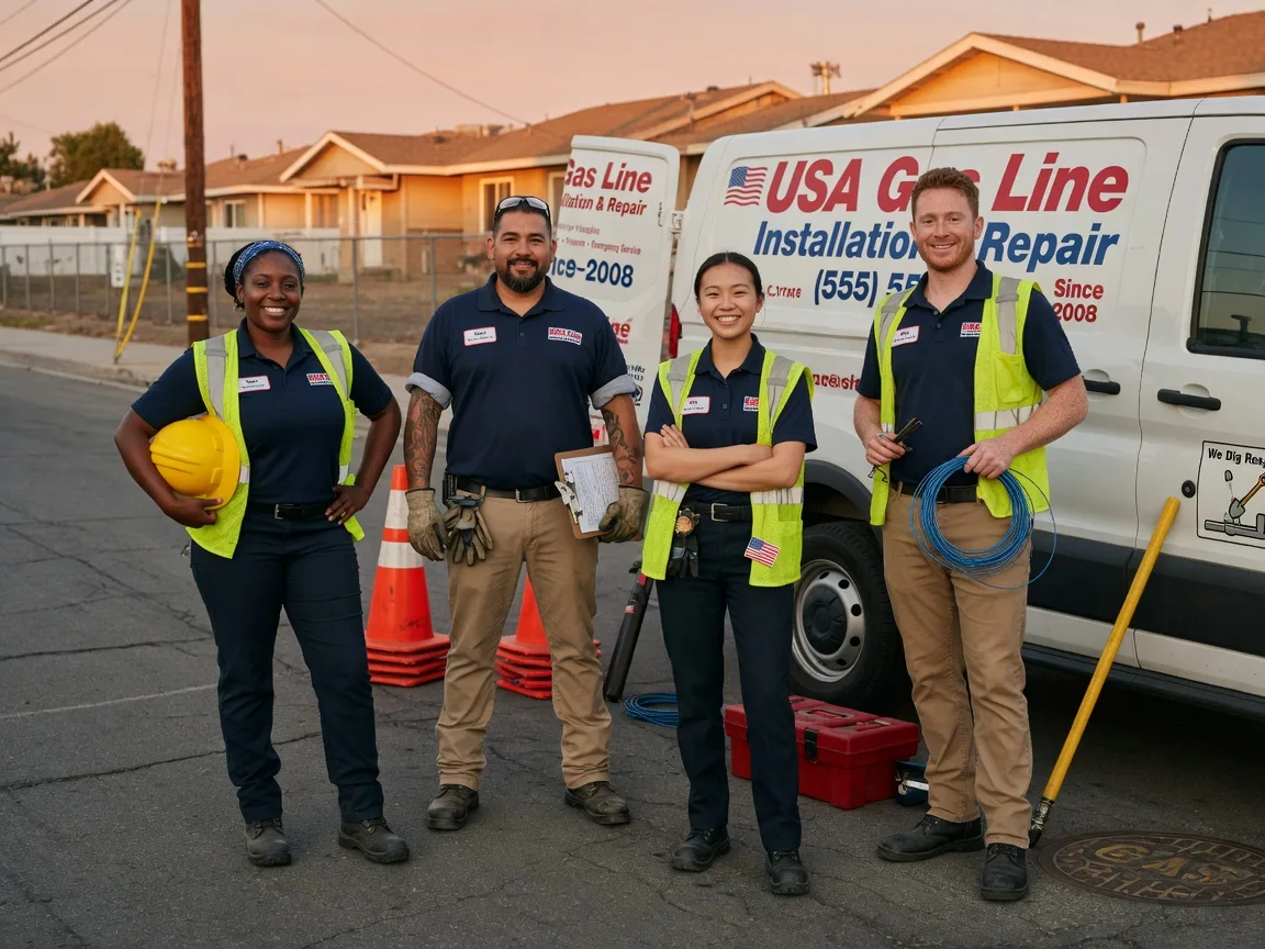 Gas Line Installation company in Louise, MS